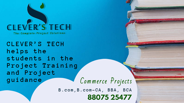 Clevertech Pollachi | Software Projects | Engineering Projects | Commerce Projects | Inplant Training Pollachi Tamilnadu India